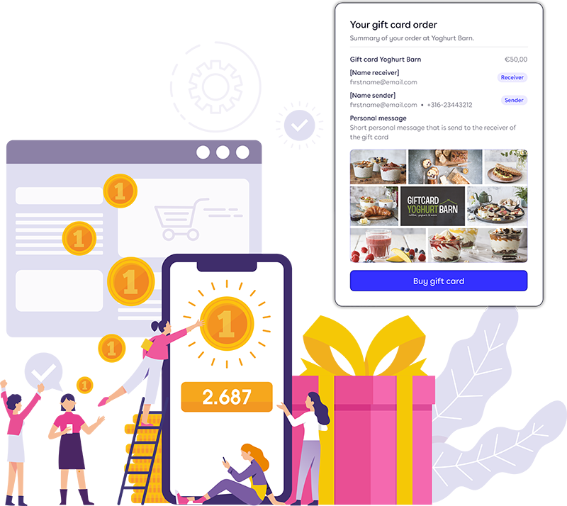 Piggy Kundenpunktesystem